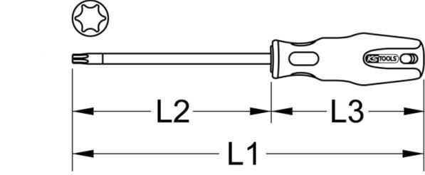 KS TOOLS Kruvikeeraja 159.1038